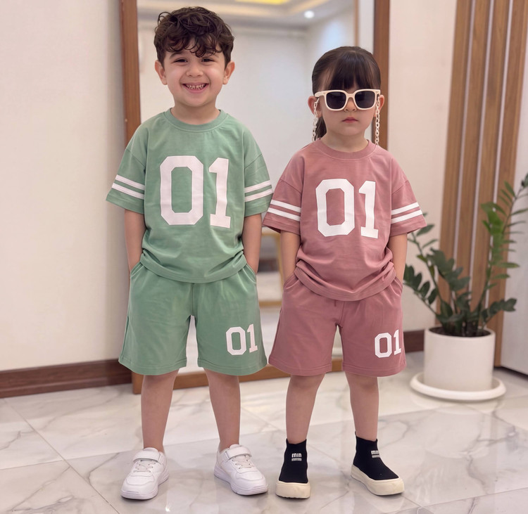 ست تیشرت شلوارک اسپرت