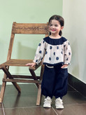 ست شومیز شلوار خالخالی